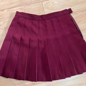 American Apparel Pleated Skirt